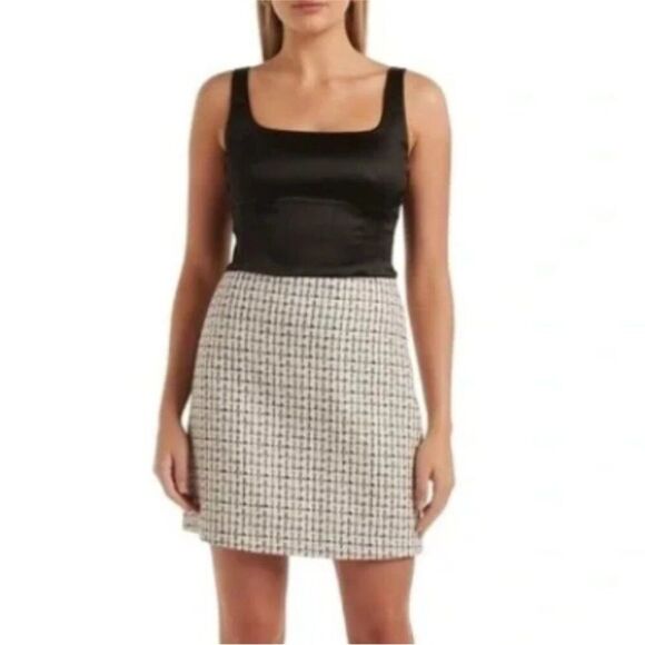 Jason Wu Black Satin crop Top - Picture 3 of 4